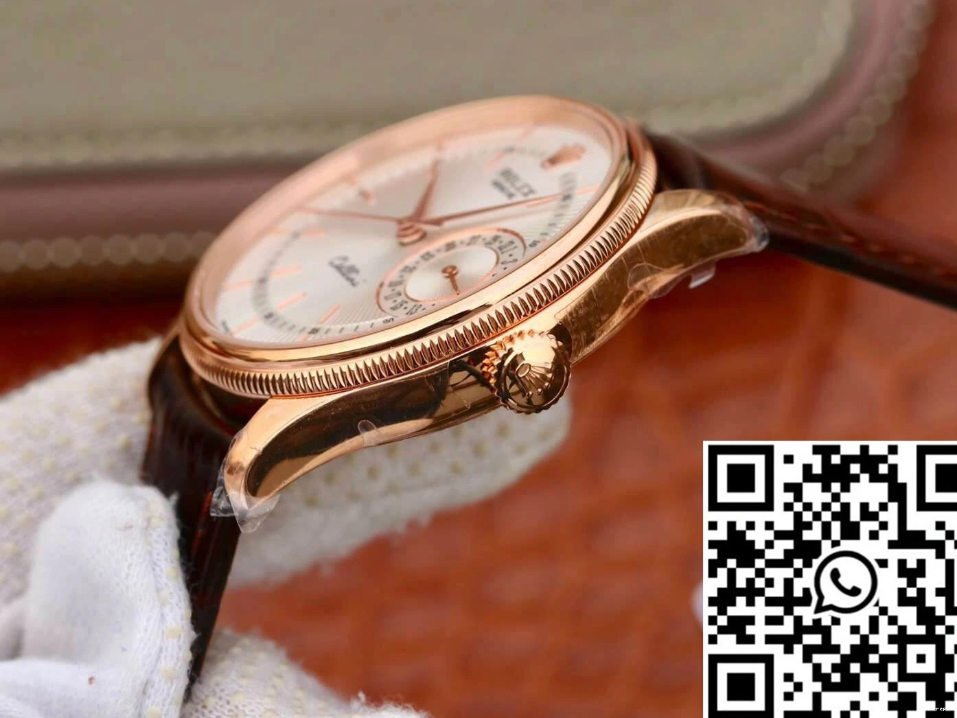 MKS Silver Dial Celini Rolex Factory Date M50515-0008 0104